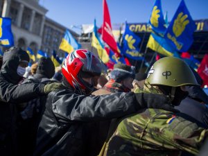 На Майдане остались те, кто ничего не боится