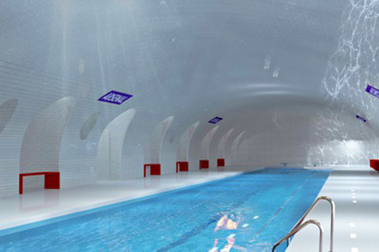 В Париже закрытые станции метро предложили переоборудовать в бассейны