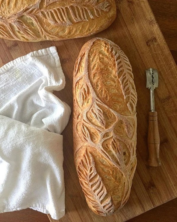 Пекарь покоряет Инстаграм дизайнерским домашним хлебом