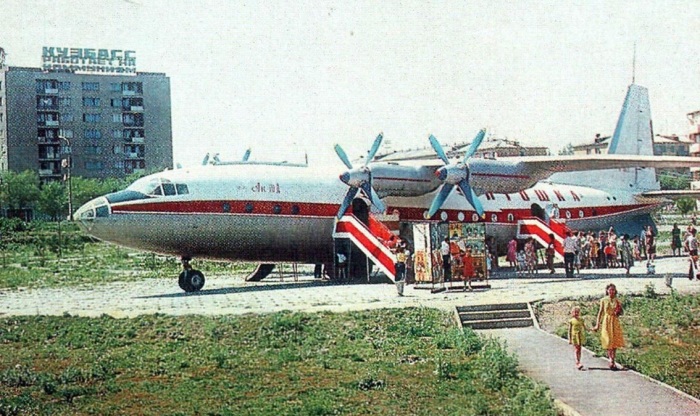 Кафе-самолёты во времена Советского Союза