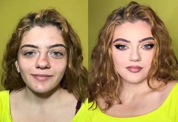 10 чудесных превращений с помощью макияжа. ФОТО