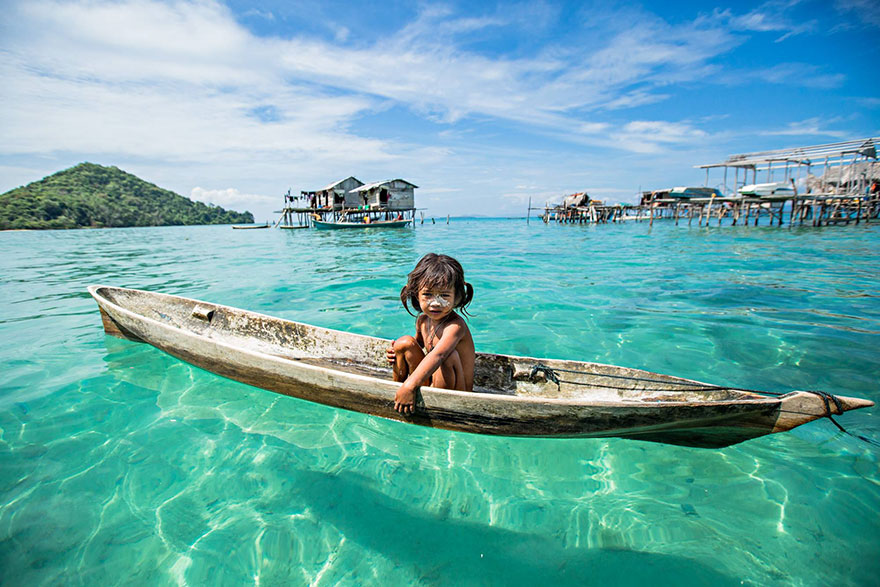  Удивительная жизнь морских цыган с острова Борнео. ФОТО