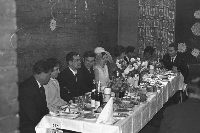 Традиции празднования бракосочетания в СССР