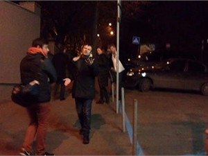 В центре Киева американец напал на самооборонцев и Вакарчука 