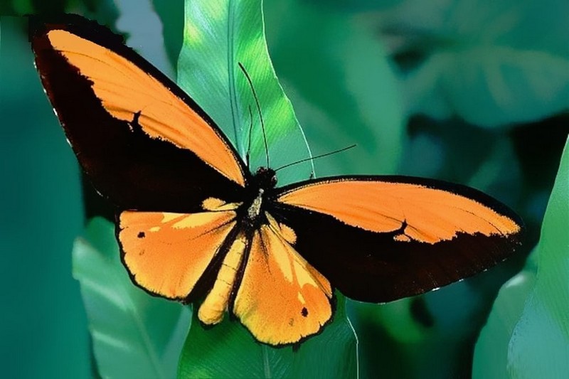 Самые большие среди бабочек в мире