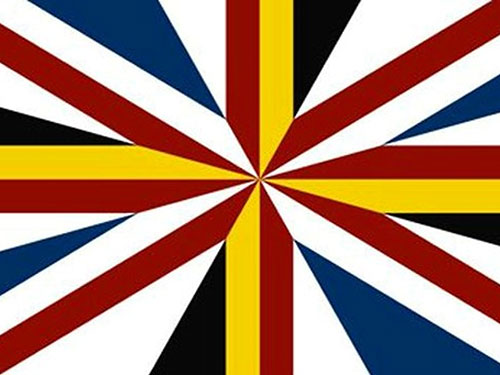 Флаг Великобритании после выхода Шотландии может стать чёрно-жёлтым
