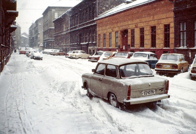 Увлекательные снимки Будапешта 1980-х годов