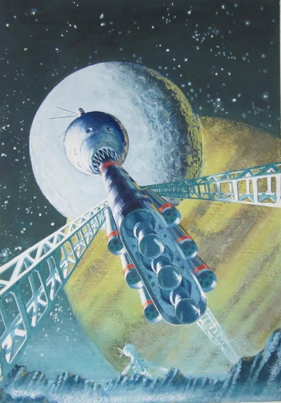 Освоение космоса в работах Геннадия Корягина