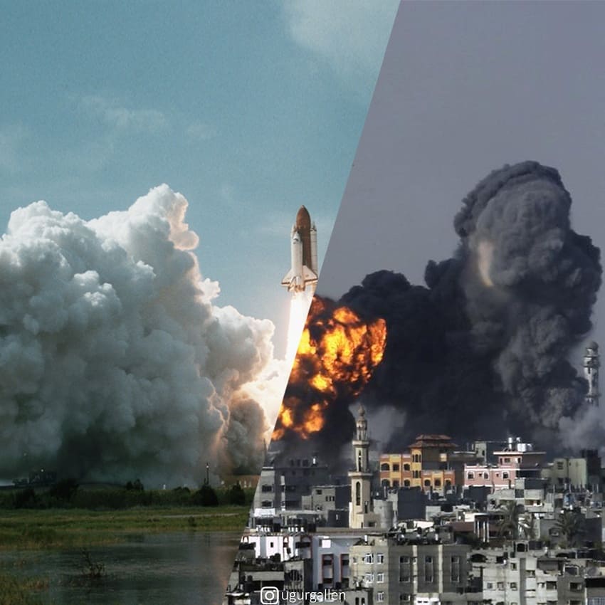 Контрастирующие фото, которые сравнивают нашу жизнь и жизнь воющих стран. ФОТО