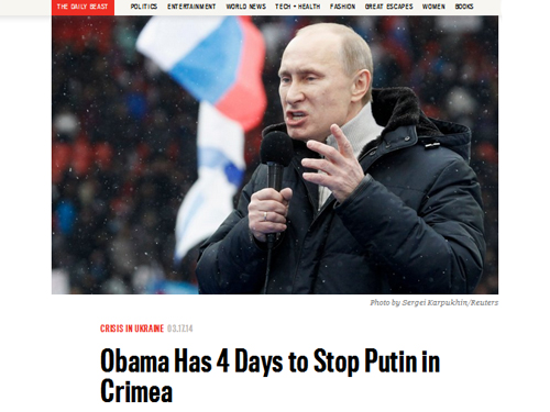 У Обамы есть четыре дня на то, чтобы остановить Путина 
