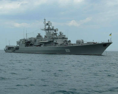 "Гетман Сагайдачный" вытеснил российские корабли из вод Украины