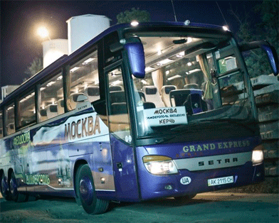 Автобус Керчь - Москва будет объезжать Украину