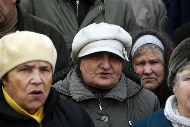 Крымские пенсионеры разочарованы российскими пенсиями