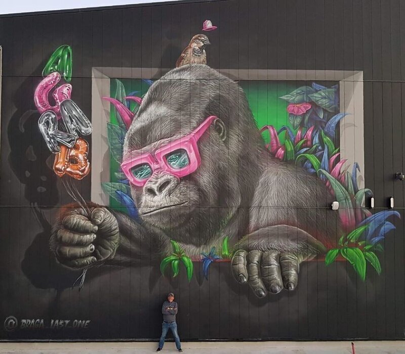 Уличный художник Том Брагадо Бланко и его потрясающие городские иллюзии. ФОТО