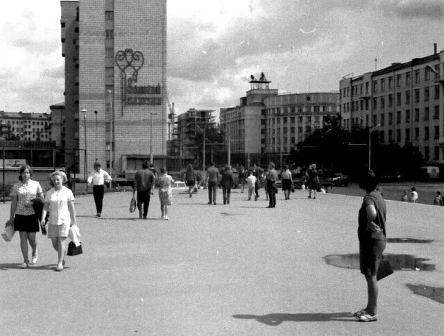 Новосибирск в начале 70-х годов на снимках