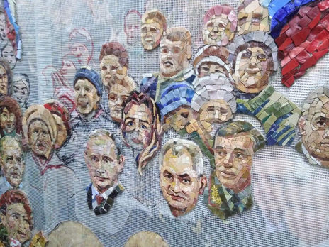 В России главный храм вооруженных сил украшают изображениями Путина и Шойгу. ФОТО