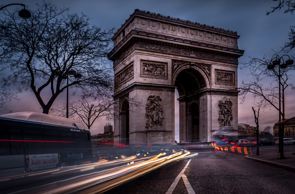 Красота вечернего Парижа на снимках Антона Алымова