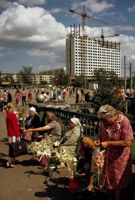 Редкие архивные кадры из прошлого в СССР