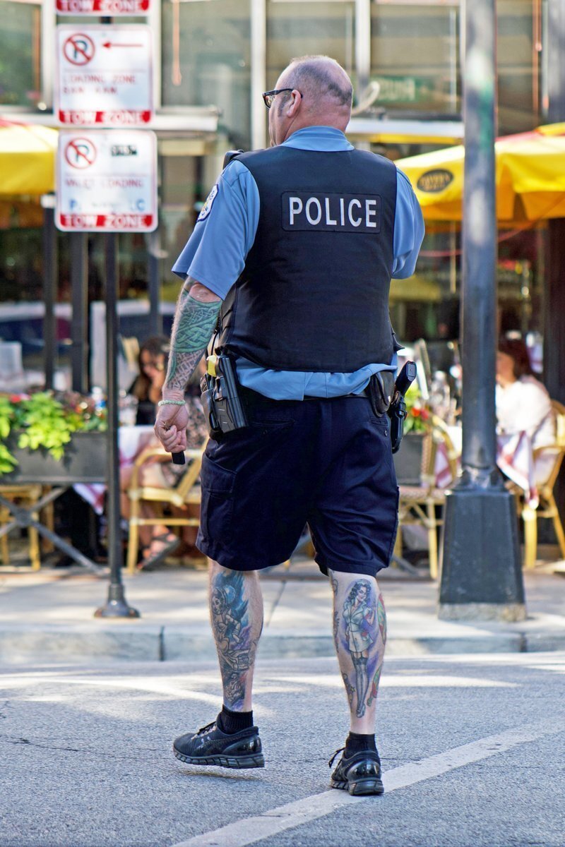 Американская полиция и татуировки, как отдельный вид искусства