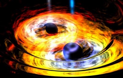 Две черные дыры "подрались" за звезду, а потом разорвали ее в клочья