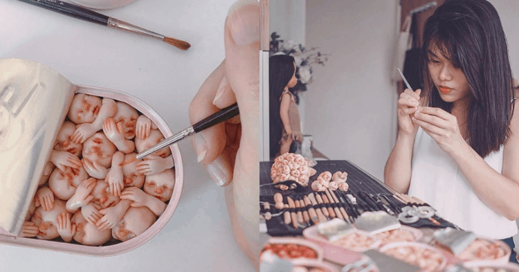 Сингапурская художница создает сюрреалистические миниатюры