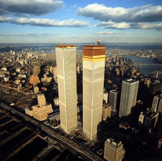 Башни-близнецы в 70-е: как выглядел Всемирный торговый центр в самом начале. ФОТО
