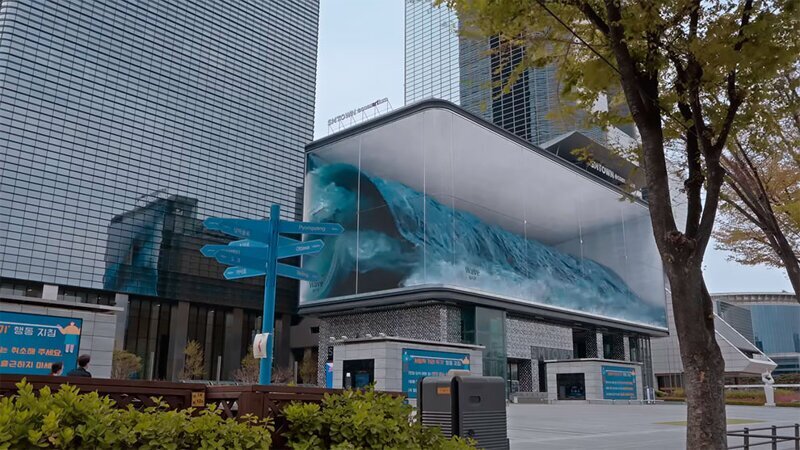 В Сеуле появилась самая большая анаморфная иллюзия в мире. ФОТО