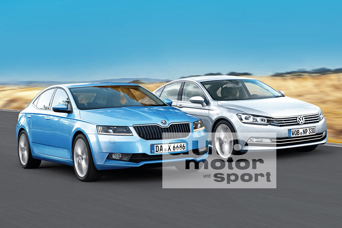 Skoda подготовила новые Superb и Fabia