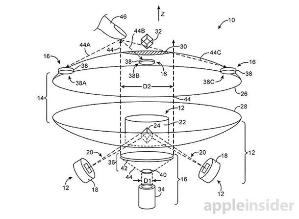 Apple работает над голографическим дисплеем