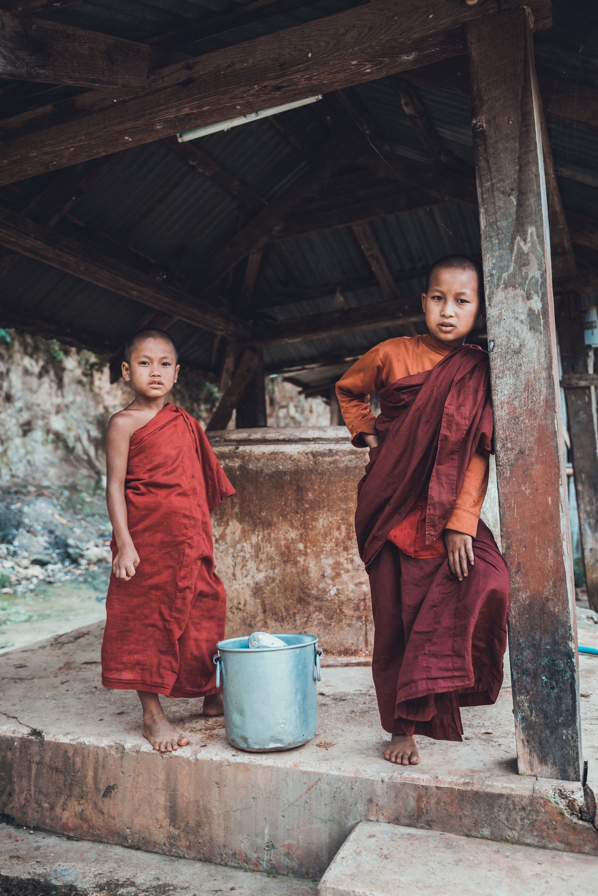 Быт жителей Мьянмы в фотопроекте Stijn Hoekstra