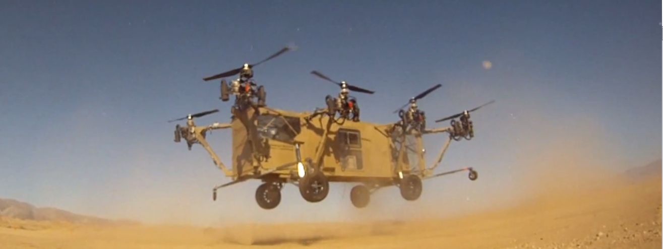 Армия США испытала беспилотный грузовик-вертолет 