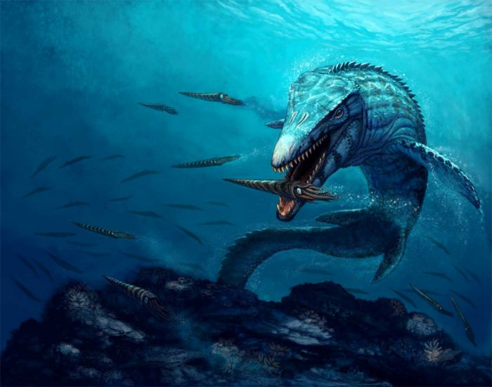 Водоплавающий тираннозавр: самый могущественный ящер моря