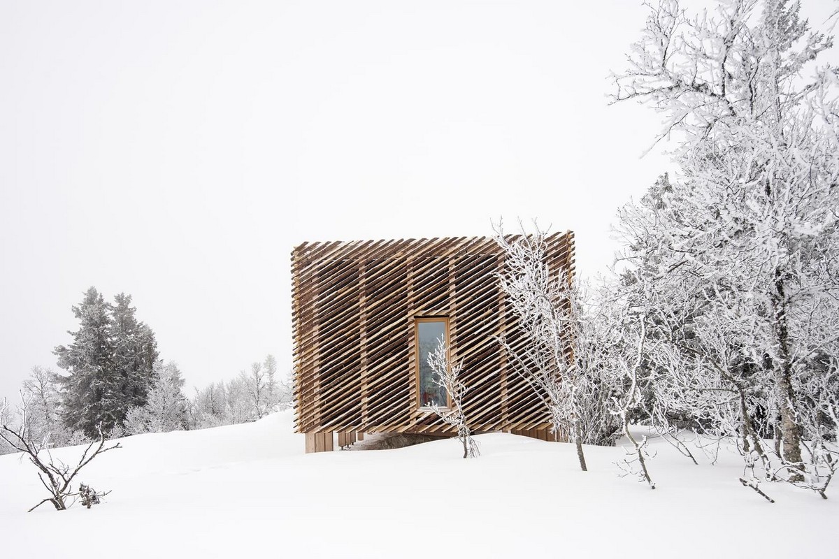 Загородный дом в горах Норвегии