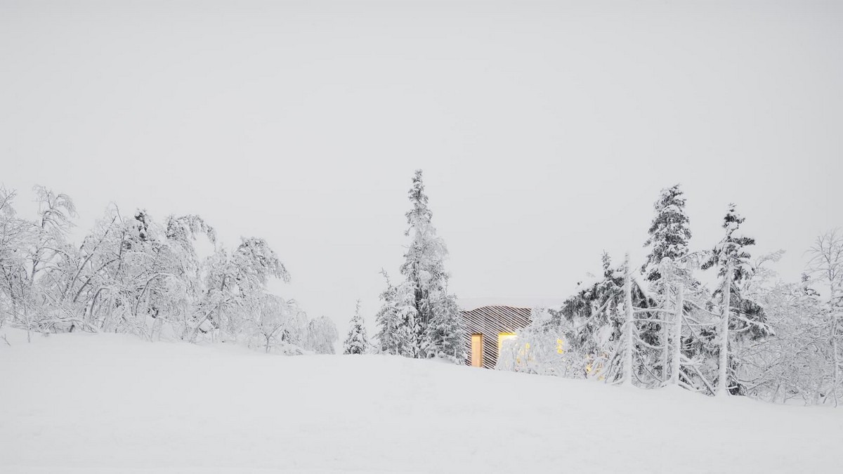 Загородный дом в горах Норвегии
