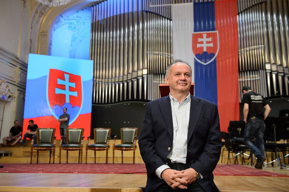 Андрей Киска начал работу на посту президента Словакии 