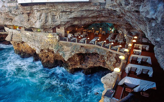 12 удивительных ресторанов, в нереально красивых местах. ФОТО
