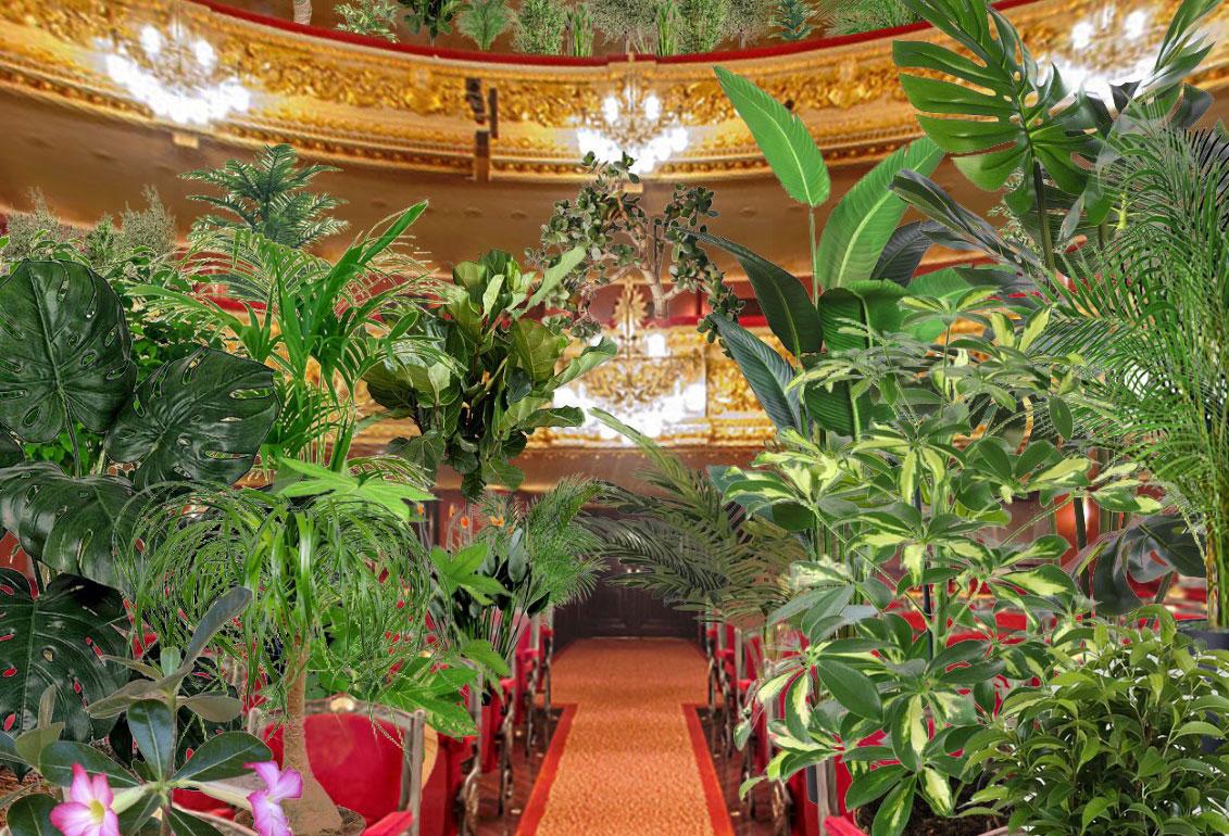 Опера в Барселоне открывается концертом для растений