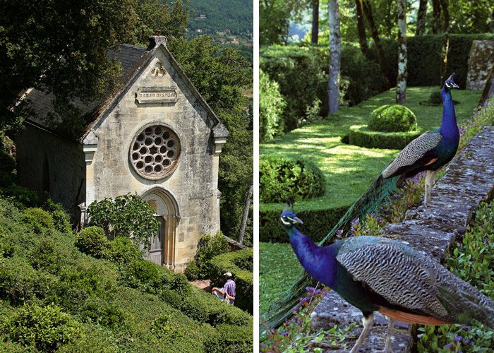 Чудесные сады Маркейссак (Jardins de Marqueyssac)