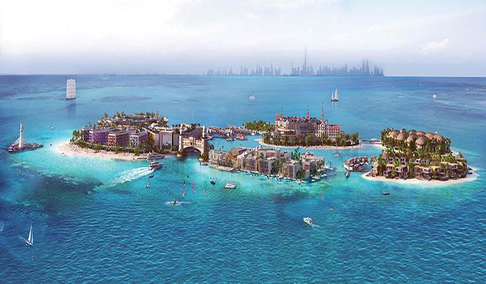 В Дубае строят миниатюрную Европу на шести островах за 5 миллиардов долларов. ФОТО