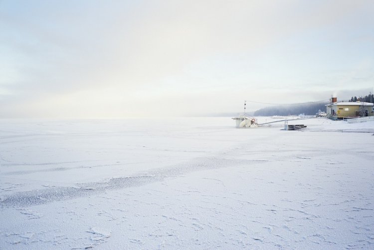 Зимние купания в городе Тампере