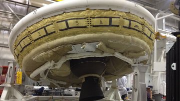 NASA впервые испытало «летающую тарелку», которая будет доставлять людей на Марс