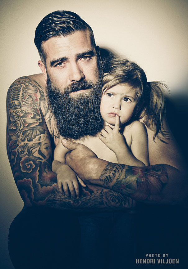 Татуированные родители и их дети