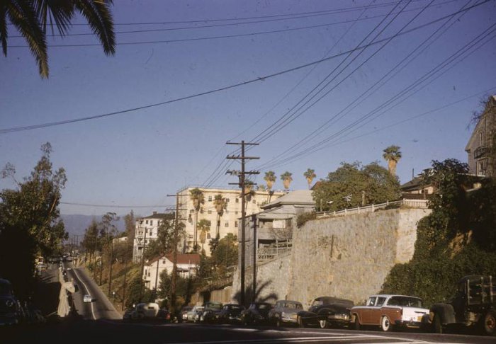 Лос-Анджелес в середине прошлого столетия