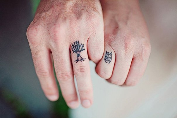 Парные татуировки для друзей и близких