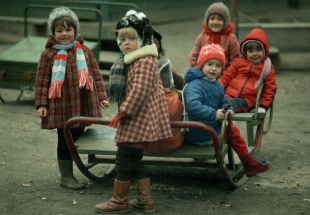 Позитивные фотографии из советского прошлого