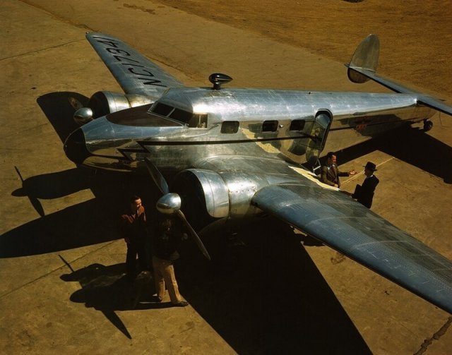 Индустриальные снимки из США 1940-х годов в цвете