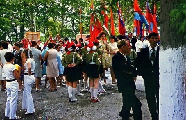 Цветные снимки из советского прошлого, навевающие воспоминания