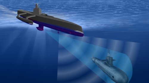 Начато строительство первых образцов субмарин-роботов, "охотников" за подводными лодками