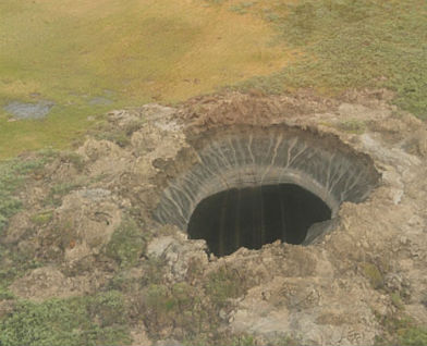 Ученые бьются над загадкой появления огромного кратера на Ямале