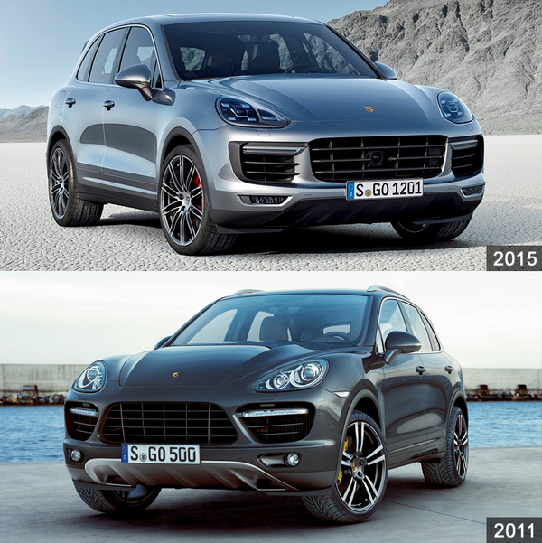 Porsche рассекретил обновленный Cayenne